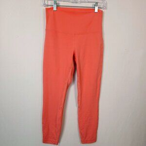 Lululemon Women's Size 8 Peach Align High-Rise Leggings